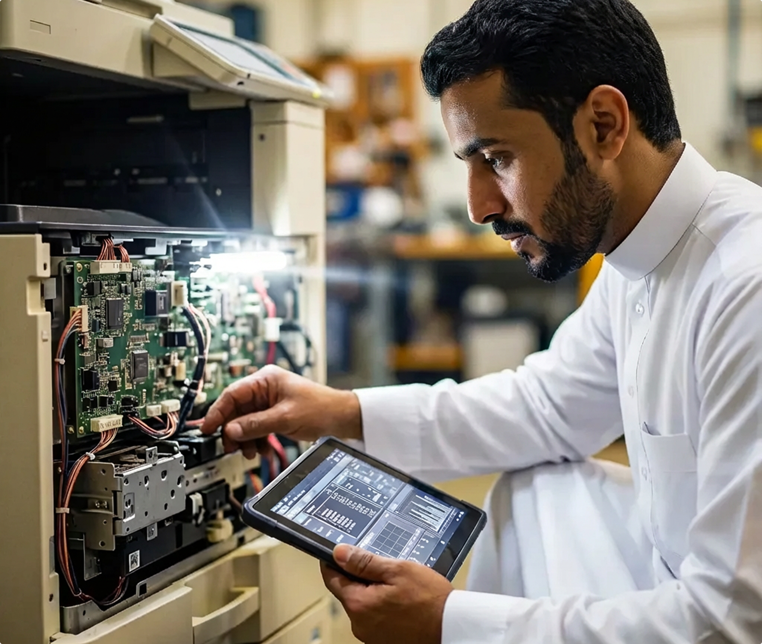 Maintenance and repair of all types of printers